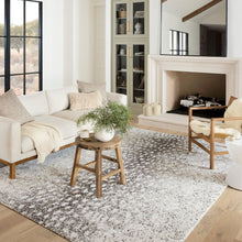 Cargar imagen en el visor de la galería, Bliss Shag Collection BLS-01 Grey / White