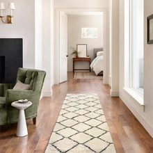 Cargar imagen en el visor de la galería, Alice Collection ALI-04 Cream / Charcoal