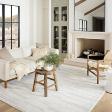 Cargar imagen en el visor de la galería, Bliss Shag Collection BLS-02 White / Grey