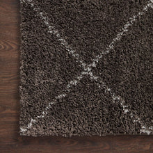 Cargar imagen en el visor de la galería, Bliss Shag Collection BLS-04 Bark / Grey