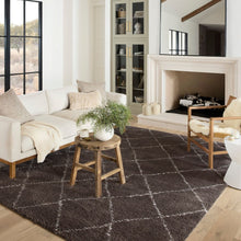 Cargar imagen en el visor de la galería, Bliss Shag Collection BLS-04 Bark / Grey