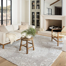 Cargar imagen en el visor de la galería, Bliss Shag Collection BLS-06 Grey / White