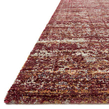 Cargar imagen en el visor de la galería, Jasmine Collection JAS-05 Sky / Bordeaux