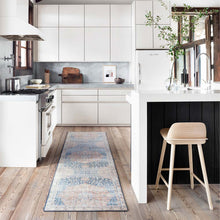 Cargar imagen en el visor de la galería, Layla Collection LAY-07 Blue / Tangerine