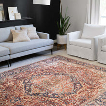 Cargar imagen en el visor de la galería, Layla Collection LAY-08 Red / Navy