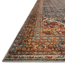 Cargar imagen en el visor de la galería, Layla Collection LAY-09 Cobalt Blue / Spice