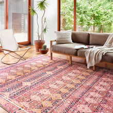 Cargar imagen en el visor de la galería, Layla Collection LAY-15 Magenta / Multi