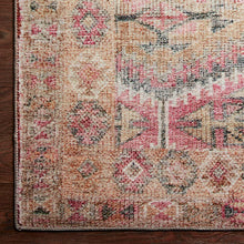 Cargar imagen en el visor de la galería, Layla Collection LAY-17 Pink / Lagoon