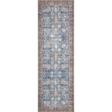 Cargar imagen en el visor de la galería, Loren Collection LQ-01 Blue / Brick