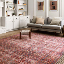 Cargar imagen en el visor de la galería, Loren Collection LQ-05 Eggplant / Crimson