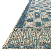 Cargar imagen en el visor de la galería, Mika Collection MIK-08 Blue / Ivory