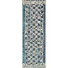 Cargar imagen en el visor de la galería, Mika Collection MIK-08 Blue / Ivory