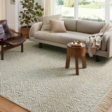 Cargar imagen en el visor de la galería, Noelle Collection NOE-05 Ivory / Blue