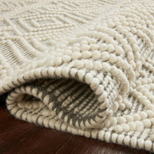 Cargar imagen en el visor de la galería, Noelle Collection NOE-07 Ivory / Grey