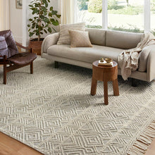 Cargar imagen en el visor de la galería, Noelle Collection NOE-07 Ivory / Grey