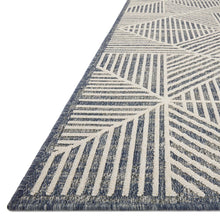 Cargar imagen en el visor de la galería, Rainier Collection RAI-03 Denim / Ivory