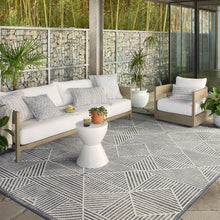 Cargar imagen en el visor de la galería, Rainier Collection RAI-03 Denim / Ivory