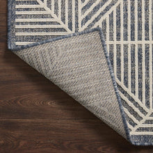 Cargar imagen en el visor de la galería, Rainier Collection RAI-03 Denim / Ivory