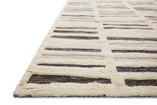 Cargar imagen en el visor de la galería, Bennett Collection BEN-01 Ivory / Charcoal
