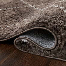Cargar imagen en el visor de la galería, Bliss Shag Collection BLS-04 Bark / Grey

