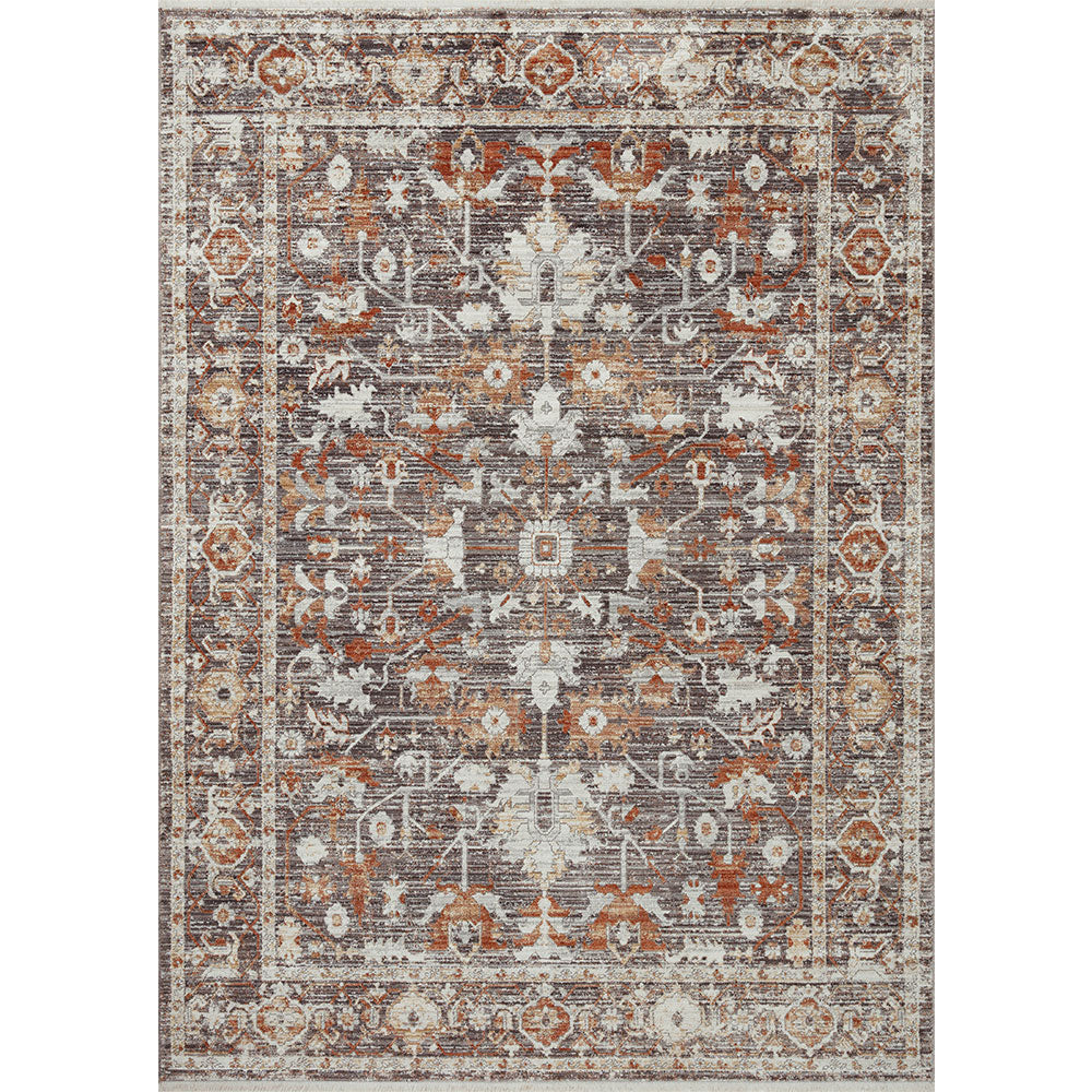 Bonney Collection BNY-07 Charcoal / Spice