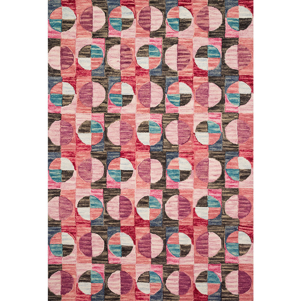 Hallu Collection HAL-06 Berry / Charcoal