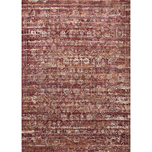 Cargar imagen en el visor de la galería, Jasmine Collection JAS-05 Sky / Bordeaux
