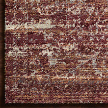 Cargar imagen en el visor de la galería, Jasmine Collection JAS-05 Sky / Bordeaux

