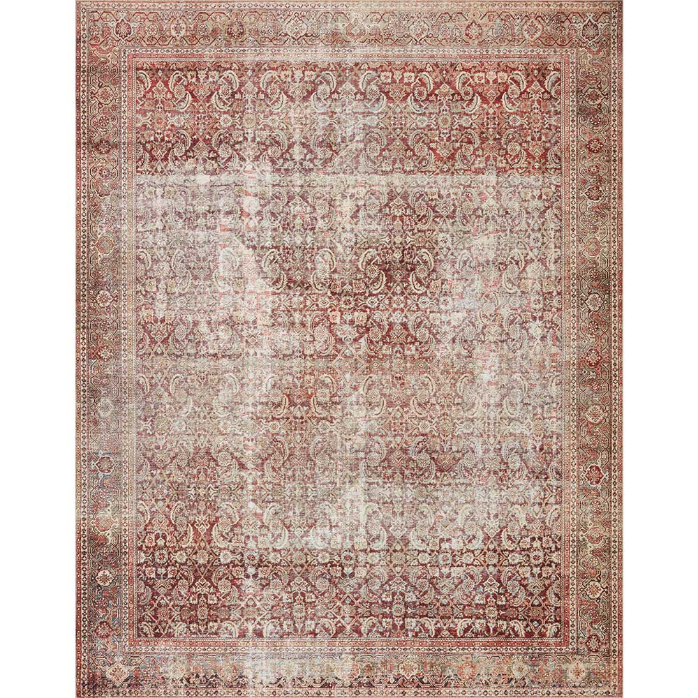 Layla Collection LAY-11 Cinnamon / Beige