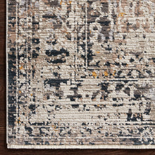 Cargar imagen en el visor de la galería, Leigh Collection LEI-03 Charcoal / Taupe

