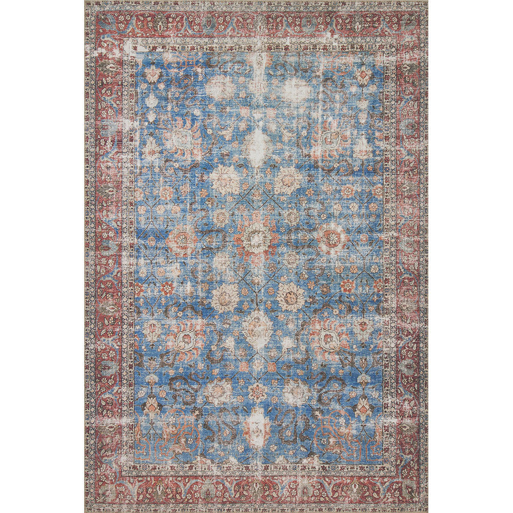Loren Collection LQ-01 Blue / Brick