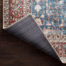 Cargar imagen en el visor de la galería, Loren Collection LQ-01 Blue / Brick
