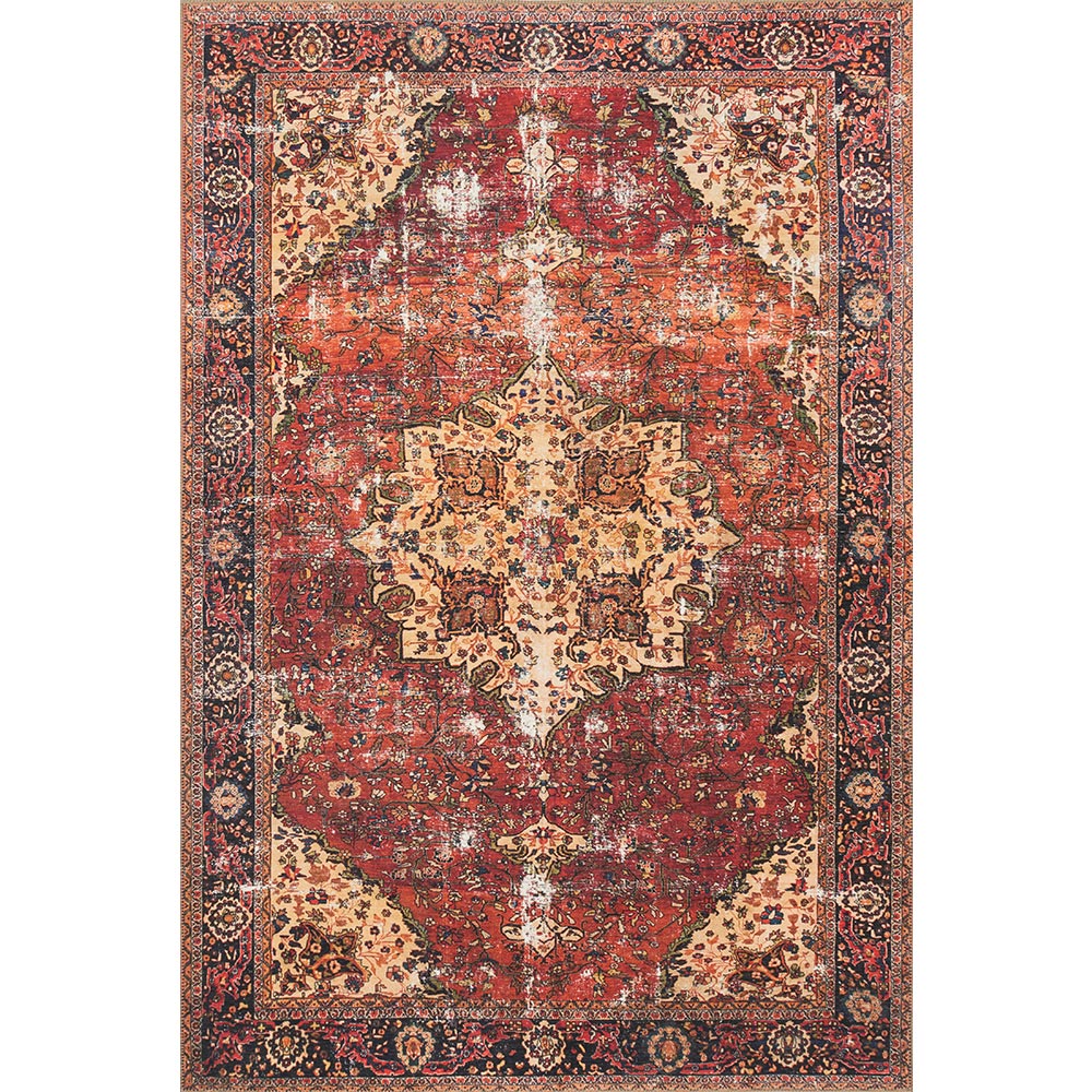 Loren Collection LQ-07 Red / Navy