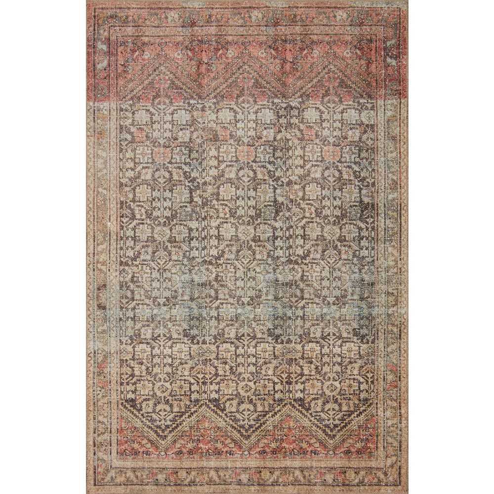 Loren Collection LQ-17 Charcoal / Multi