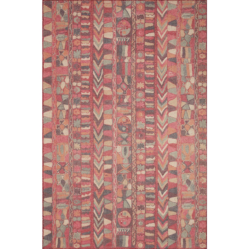Malik Collection MAL-07 Fuschia / Multi