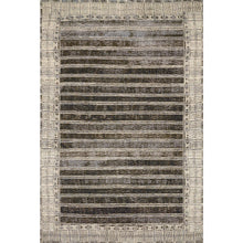 Cargar imagen en el visor de la galería, Mika Collection MIK-07 Charcoal / Ivory
