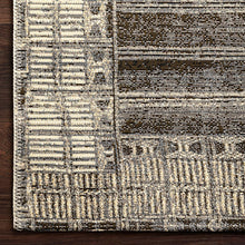 Cargar imagen en el visor de la galería, Mika Collection MIK-07 Charcoal / Ivory

