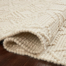 Cargar imagen en el visor de la galería, Noelle Collection NOE-04 Ivory / Ivory
