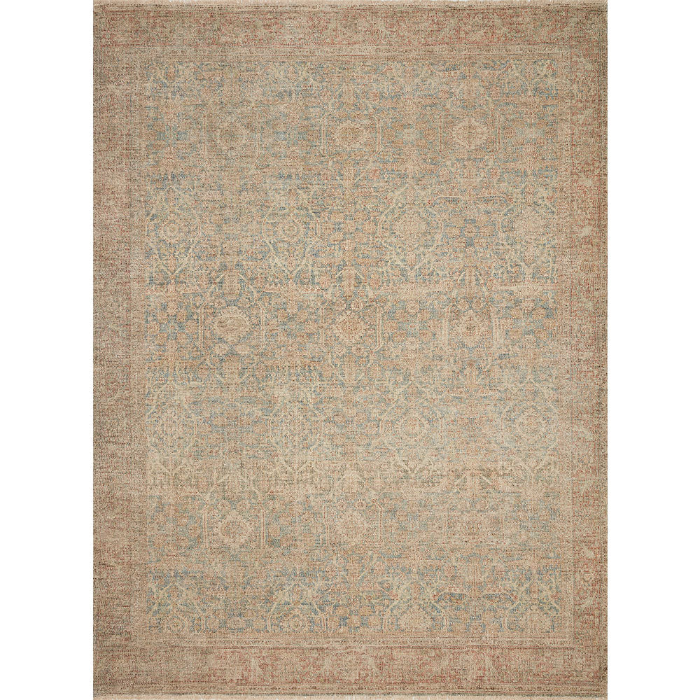 Priya Collection PRY-06 Denim / Rust