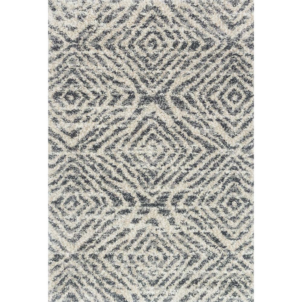Quincy Shag Collection QC-01 Graphite / Sand