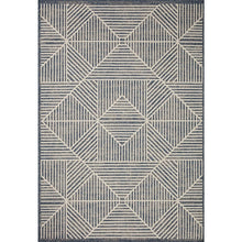 Cargar imagen en el visor de la galería, Rainier Collection RAI-03 Denim / Ivory

