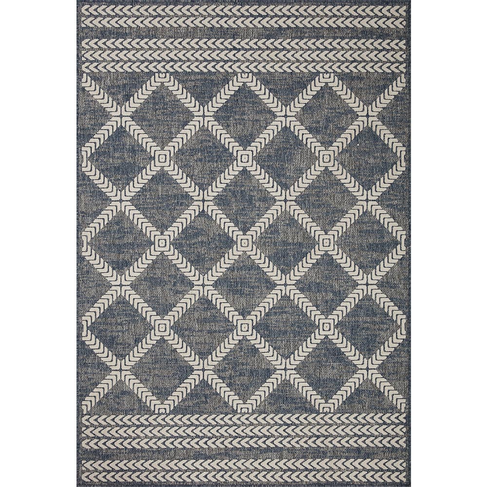 Rainier Collection RAI-05 Denim / Ivory