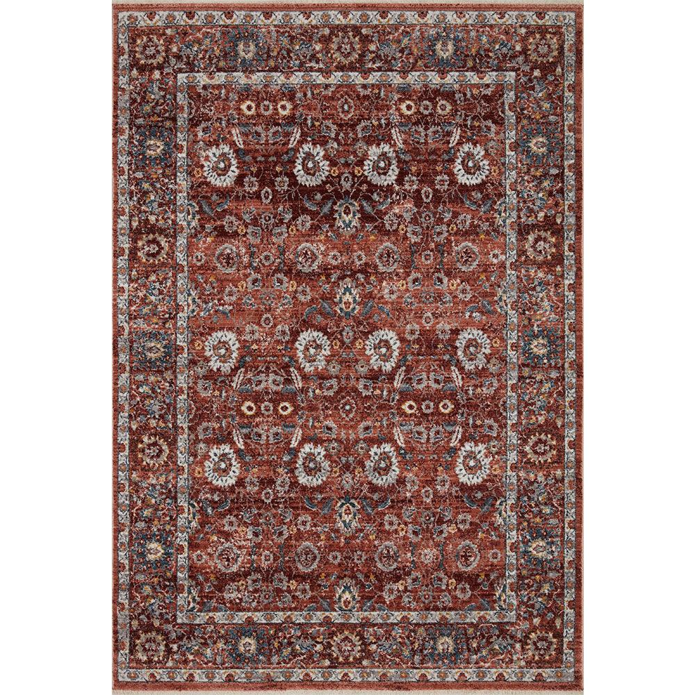 Samra Collection SAM-07 Brick / Multi