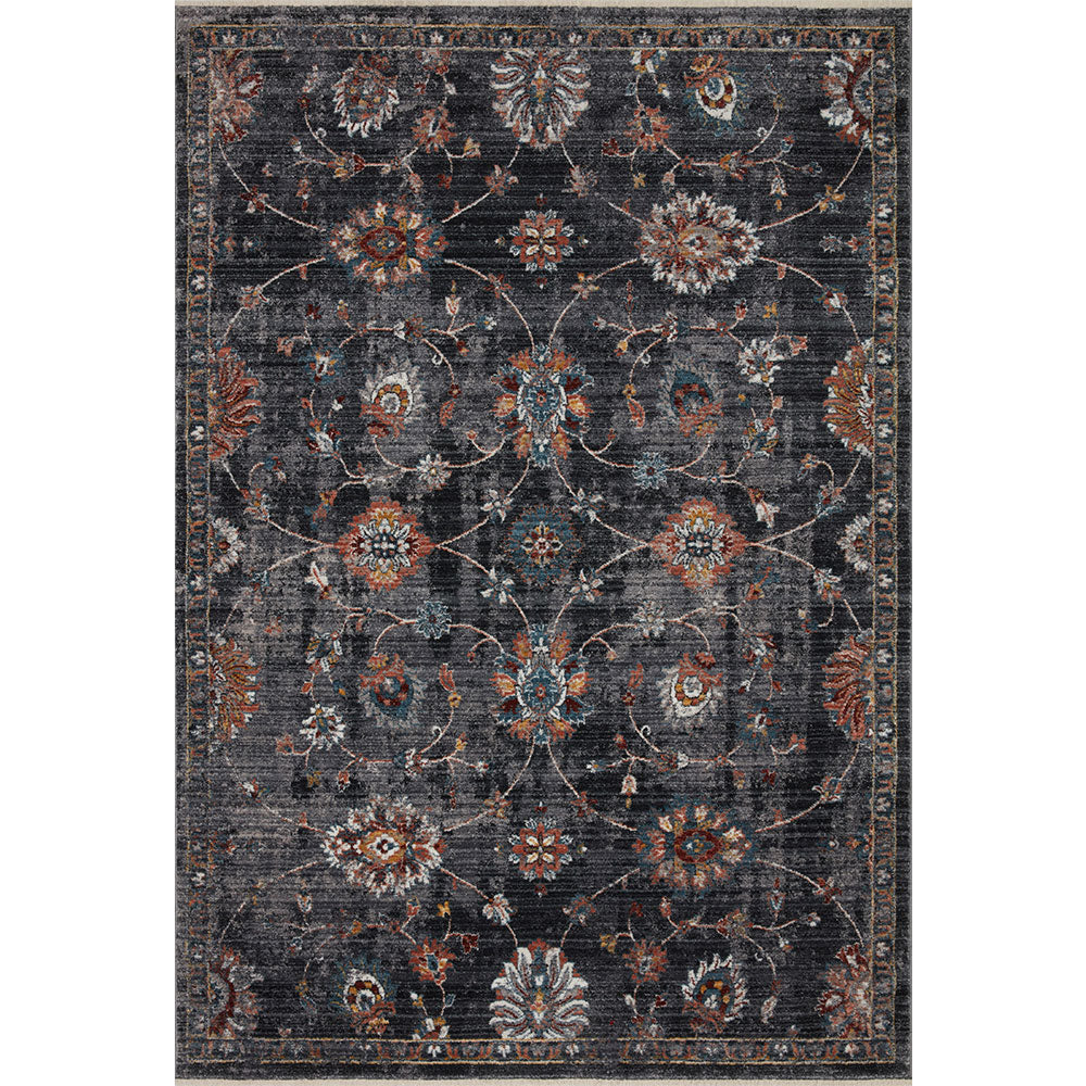 Samra Collection SAM-08 Charcoal / Multi